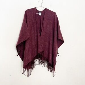 Talbots Acrylic Blend Women Poncho Size M/L